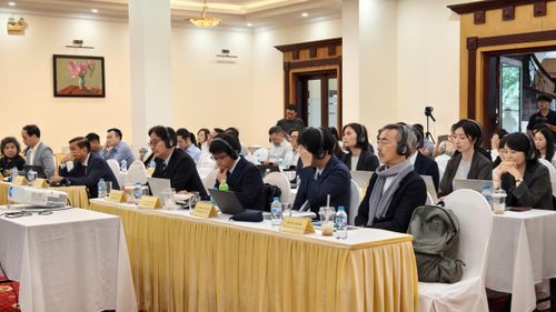 Các đại biểu đến từ Nhật Bản tham dự hội thảo