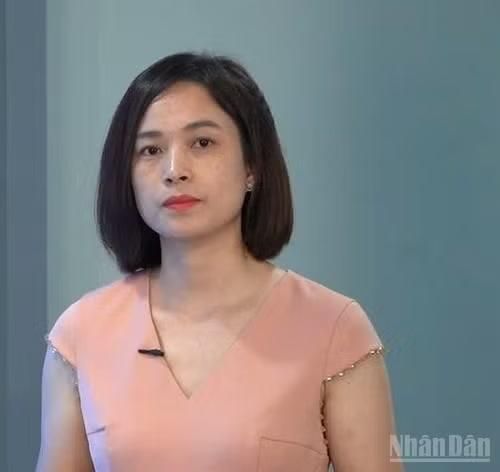 Bà Phạm Thị Miền, Phó Viện trưởng Viện nghiên cứu đánh giá thị trường bất động sản Việt Nam. (Ảnh: HNV)