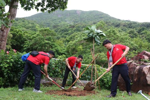  Đại biểu trồng cây xanh tại Ban Quản lý Vườn Quốc gia Côn Đảo 