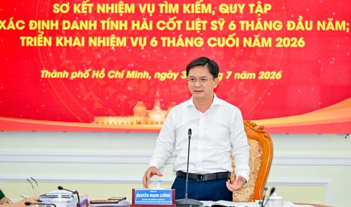  Đồng chí Nguyễn Mạnh Cường phát biểu kết luận hội nghị 