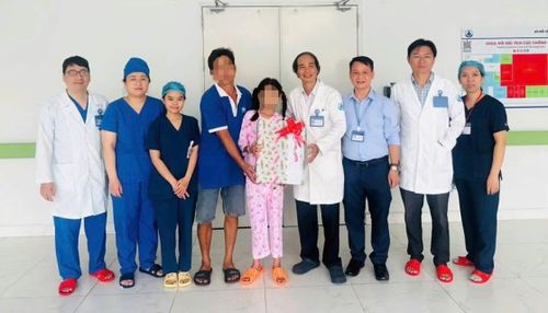 Trẻ đã hồi phục và được xuất viện - Ảnh BVCC