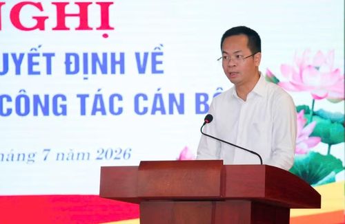 Ông Trần Hải Hà - Giám đốc Sở VHTT&amp;DL phát biểu giao nhiệm vụ.