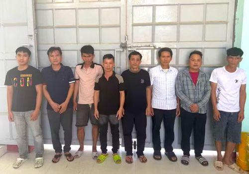 Các đối tượng liên quan trong vụ án.