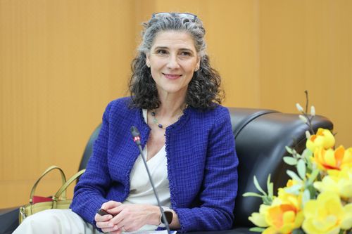 Bà Ramla Khalidi, Trưởng đại diện Thường trú của UNDP tại Việt Nam. Ảnh: Lê Anh Dũng