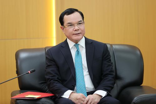 Bộ trưởng Nguyễn Đình Khang đánh giá cao sự hợp tác lâu dài, hiệu quả giữa UNDP với Việt Nam. Ảnh: Lê Anh Dũng