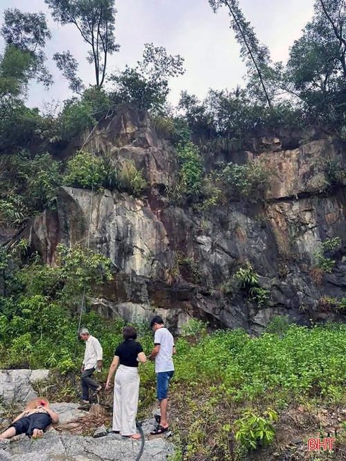 Hiện trường vụ tai nạn.