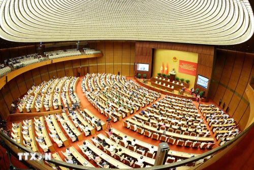 Hội nghị toàn quốc quán triệt, triển khai thực hiện Nghị quyết Trung ương III, khóa XIV ngày 29/7/2026. (Ảnh: Phương Hoa/TTXVN)