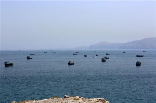 Quang cảnh eo biển Hormuz. Ảnh: THX/TTXVN phát