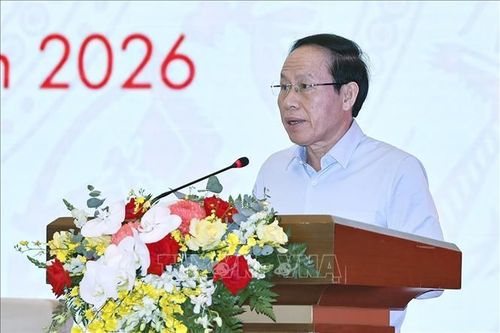Phó Thủ tướng Chính phủ Lê Tiến Châu phát biểu. Ảnh: Doãn Tấn/TTXVN