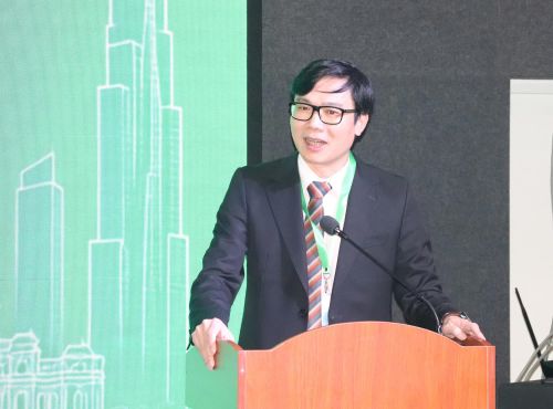 GS. Nguyễn Đức Khương - Chủ tịch AVSE Global phát biểu khai mạc.