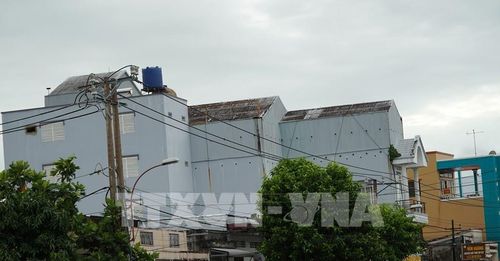 Nhà nuôi yến nằm trong nội ô phường Rạch Giá, tỉnh An Giang. Ảnh: Lê Huy Hải - TTXVN