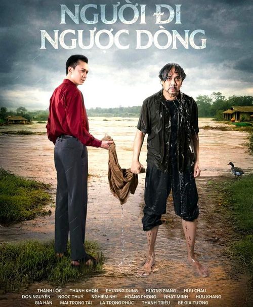 Người đi ngược dòng là tác phẩm đầy tâm huyết do NSƯT Hữu Châu đảm nhận vai trò đạo diễn. Ảnh: NSX