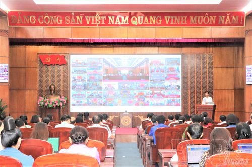 Toàn cảnh hội nghị tập huấn.