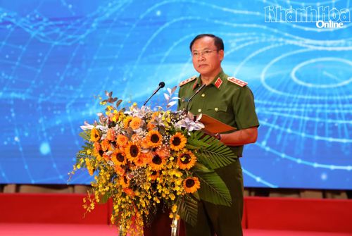 Thượng tướng Nguyễn Văn Long phát biểu tại buổi lễ.