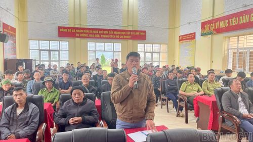 Đại diện các thôn có tuyến đường đi qua đều bày tỏ sự đồng tình, thống nhất cao với chủ trương đầu tư của tỉnh.