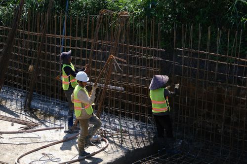Tăng tốc thi công trên các công trình, dự án trọng điểm khu vực Đức Trọng
