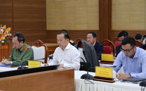 Các sở, ngành, đơn vị tham dự phiên họp