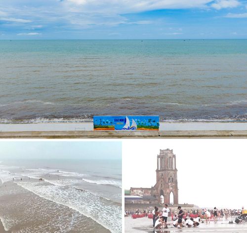 Du lịch biển từng bước phát triển mạnh mẽ.
