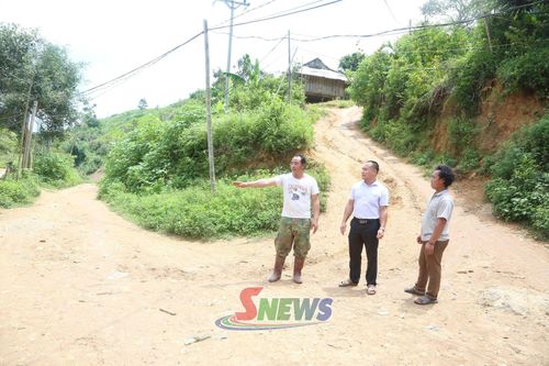 Tuyến đường nội bản Đoàn Kết, xã Phiêng Khoài.