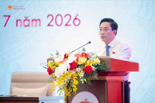 Phó Chủ tịch Quốc hội, Thượng tướng Nguyễn Doãn Anh phát biểu bế mạc Diễn đàn. Ảnh: Phạm Thắng
