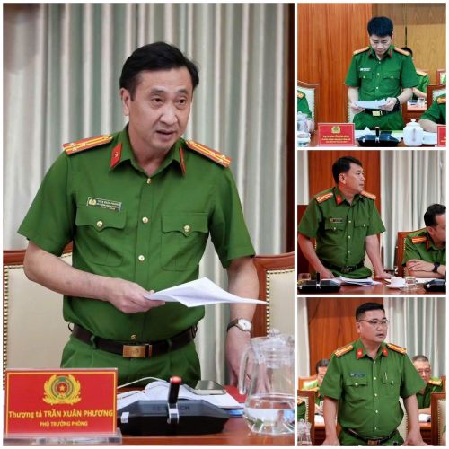 Các đại biểu phát biểu ý kiến tại buổi làm việc.