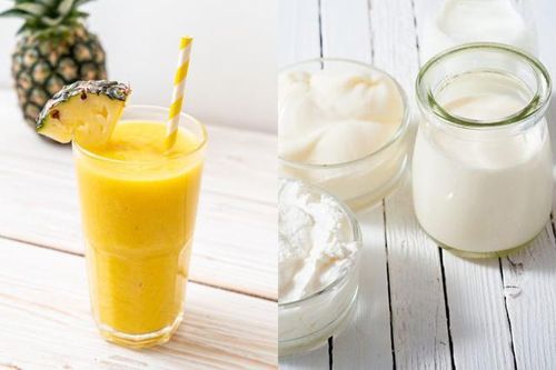 Nên dùng thức uống này sau bữa ăn chính 30 phút và có thể cắt thêm một số loại trái cây khác dầm với sữa chua để tăng thêm hương vị.