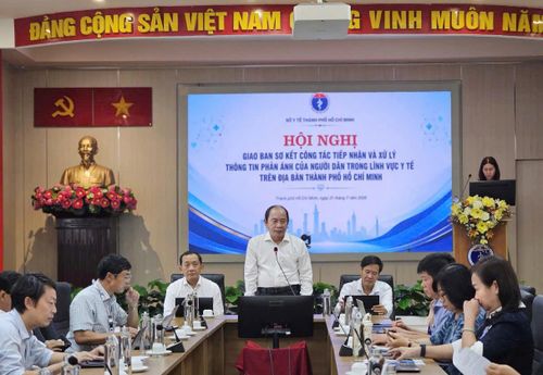 PGS.TS Tăng Chí Thượng chỉ đạo tại hội nghị. Ảnh: Nguyễn Thuận. 
