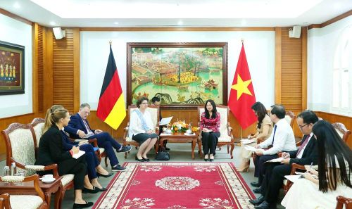 Toàn cảnh buổi tiếp