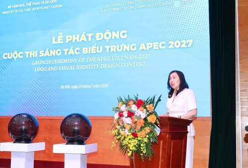Thứ trưởng Bộ Ngoại giao Lê Thị Thu Hằng phát biểu