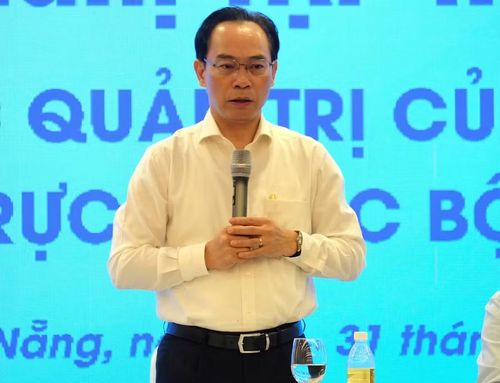 Bộ trưởng Hoàng Minh Sơn phát biểu tại Hội nghị.