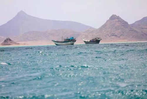 Khu vực eo biển Bab el-Mandeb. (Ảnh: Reuters)