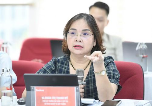 Bà Đoàn Thị Thanh Mỹ, Phó Cục trưởng Cục Quản lý đất đai (Bộ Nông nghiệp và Môi trường).