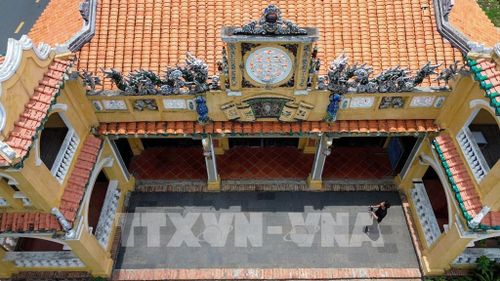 Hơn một thế kỷ tồn tại, đình Hiệp Ninh vẫn lưu giữ nhiều giá trị lịch sử, kiến trúc và văn hóa, trở thành chứng tích về quá trình hình thành cộng đồng cư dân trên vùng đất Tây Ninh. Ảnh: Giang Phương - TTXVN