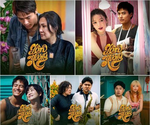 "Lên Hương" có sự góp mặt của nhiều gương mặt quen thuộc. 
