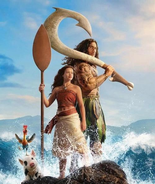 Moana phiên bản người đóng bị nhận xét thiếu bản sắc riêng dù sở hữu dàn diễn viên phù hợp với nhân vật. Ảnh: Disney.
