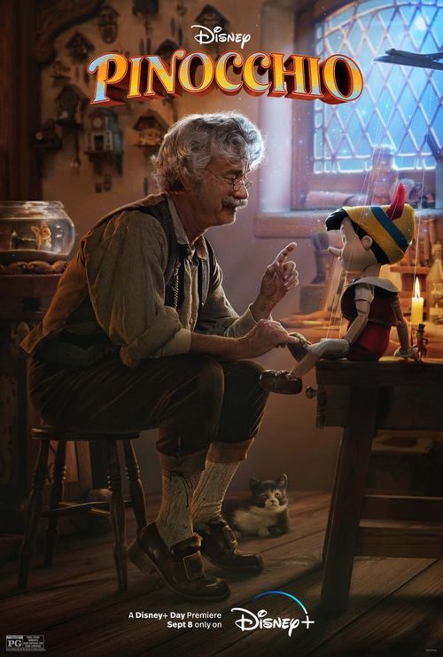 Pinocchio (2022) quy tụ nhiều tên tuổi lớn nhưng vẫn trở thành một trong những bản live-action bị đánh giá thấp nhất của Disney. Ảnh: Disney.