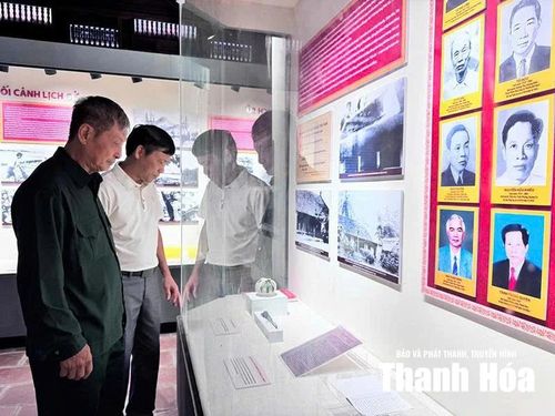 Tại khu di tích, trưng bày nhiều tài liệu, hiện vật, hồi ký của các lão thành cách mạng và hình ảnh các Bí thư Tỉnh ủy Thanh Hóa qua các thời kỳ.