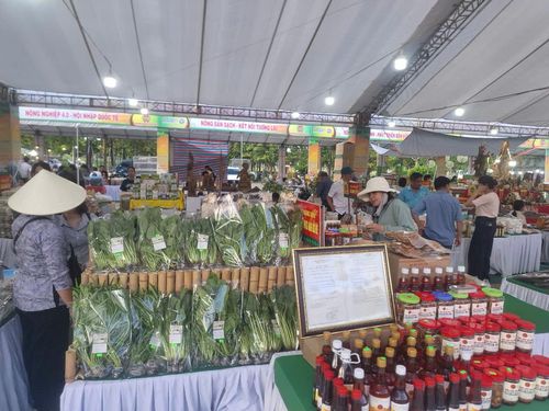 Rau sạch từ An An Phát Garden lên kệ ở nhiều siêu thị, cửa hàng, sự kiện xúc tiến... Ảnh do nhân vật cung cấp