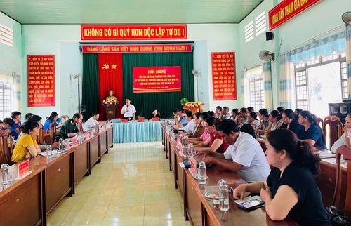 Quang cảnh hội nghị đối thoại. Ảnh: Vũ Chi