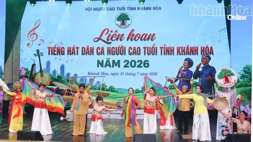 Liên hoan nhằm tạo sân chơi giao lưu, học hỏi giữa người cao tuổi các địa phương.