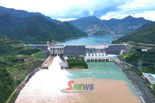Nhà máy Thủy điện Sơn La vận hành an toàn trong mùa mưa lũ, khai thác hiệu quả nguồn nước để sản xuất điện.Ảnh: PV