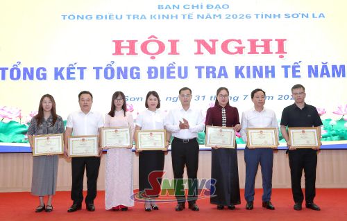 Các tập thể, cá nhân nhận Bằng khen của Chủ tịch UBND tỉnh Sơn La.