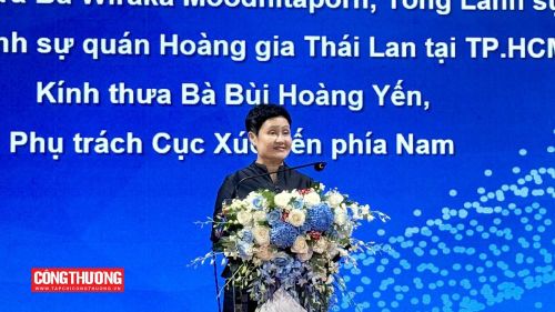 Bà Usasri Kheorayab, Lãnh sự Thương mại, đồng thời là Giám đốc Thương vụ Thái Lan tại TP. Hồ Chí Minh khẳng định TP. Hồ Chí Minh tiếp tục khẳng định vai trò là đầu mối kinh tế năng động, cửa ngõ quan trọng kết nối cộng đồng doanh nghiệp.