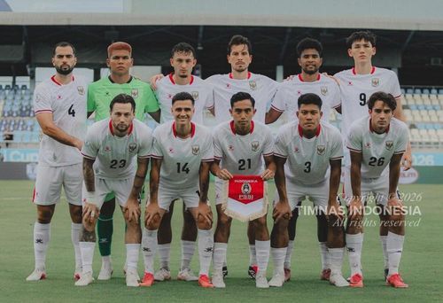 Indonesia tạm vươn lên dẫn đầu bảng A AFF Cup 2026 (Ảnh: PSSI). 
