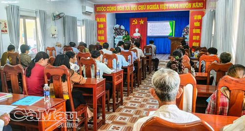 Sở Tư pháp tổ chức tập huấn kỹ năng hòa giải ở cơ sở cho các xã, phường khu vực Bạc Liêu (cũ).