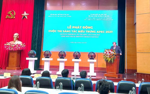 Quang cảnh Lễ phát động Cuộc thi. Ảnh: D.THIỆN