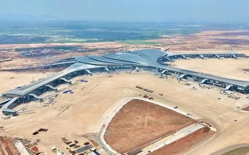 Công trường sân bay Long Thành tháng 7/2026