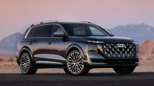 Audi Q9 2027 có thiết kế vuông vức. Ảnh: Audi