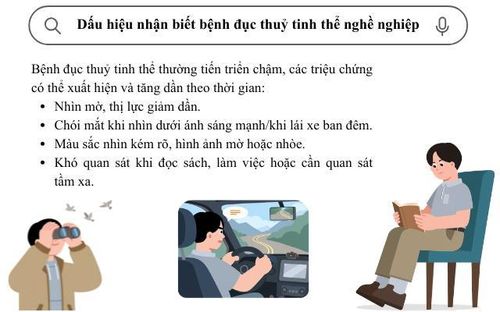 Dấu hiệu nhận biết bệnh đục thủy tinh thể nghề nghiệp. (Ảnh Thành Long)