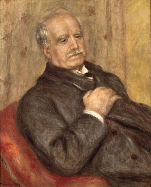 Paul Durand-Ruel trong bức chân dung do Pierre-Auguste Renoir thực hiện năm 1910. Ảnh: Pual Durand-Ruel/Guardian.